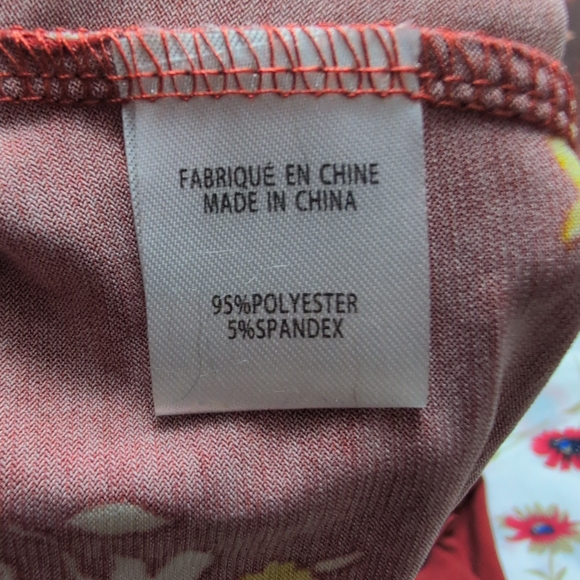 Rust Floral Camisole by [Brand] - Picture 6 of 6